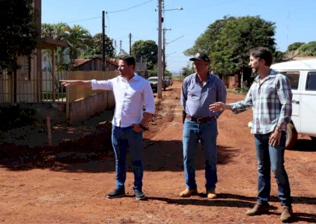 Prefeitura de Caarapó inicia obras de pavimentação asfáltica no distrito de Cristalina